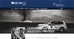 Desktop Screenshot of erinysiraq.com